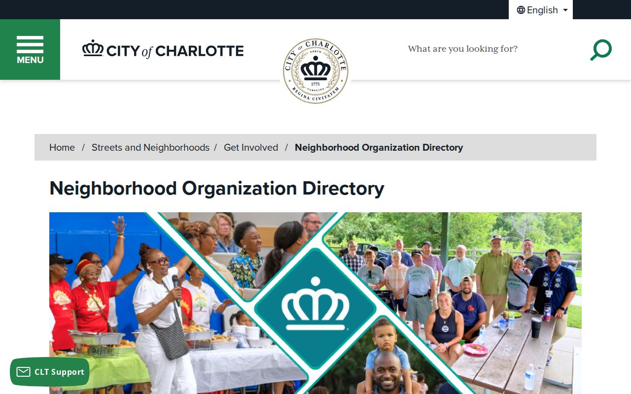 Charlotte neighbors neighborhood organization directory